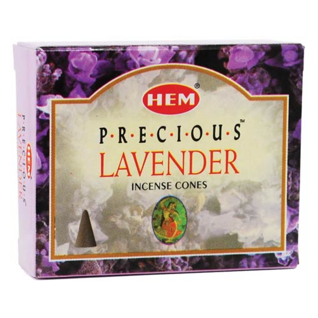 Lavender HEM Cone Incense - 10 Cones