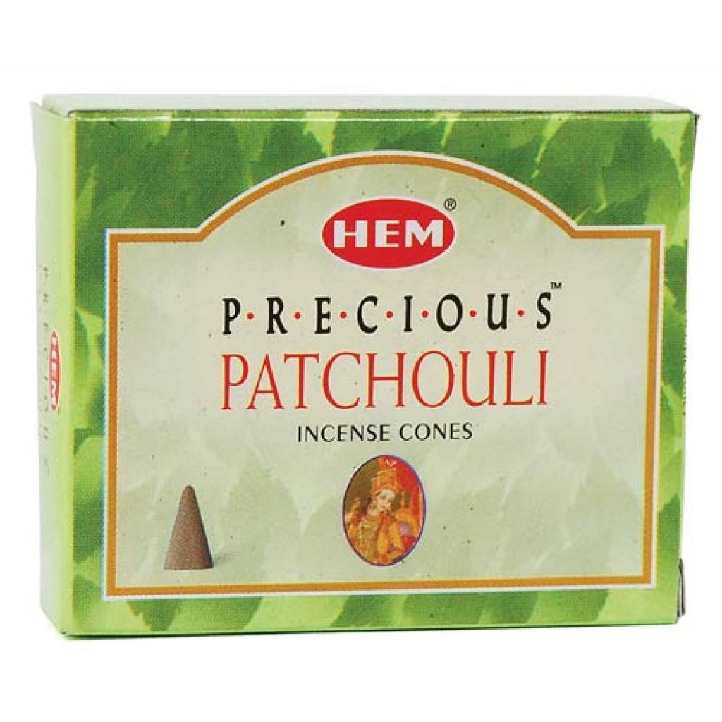 Patchouli HEM Cone Incense - 10 Cones