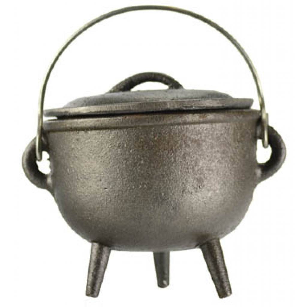 Plain Cast Iron Cauldron 4