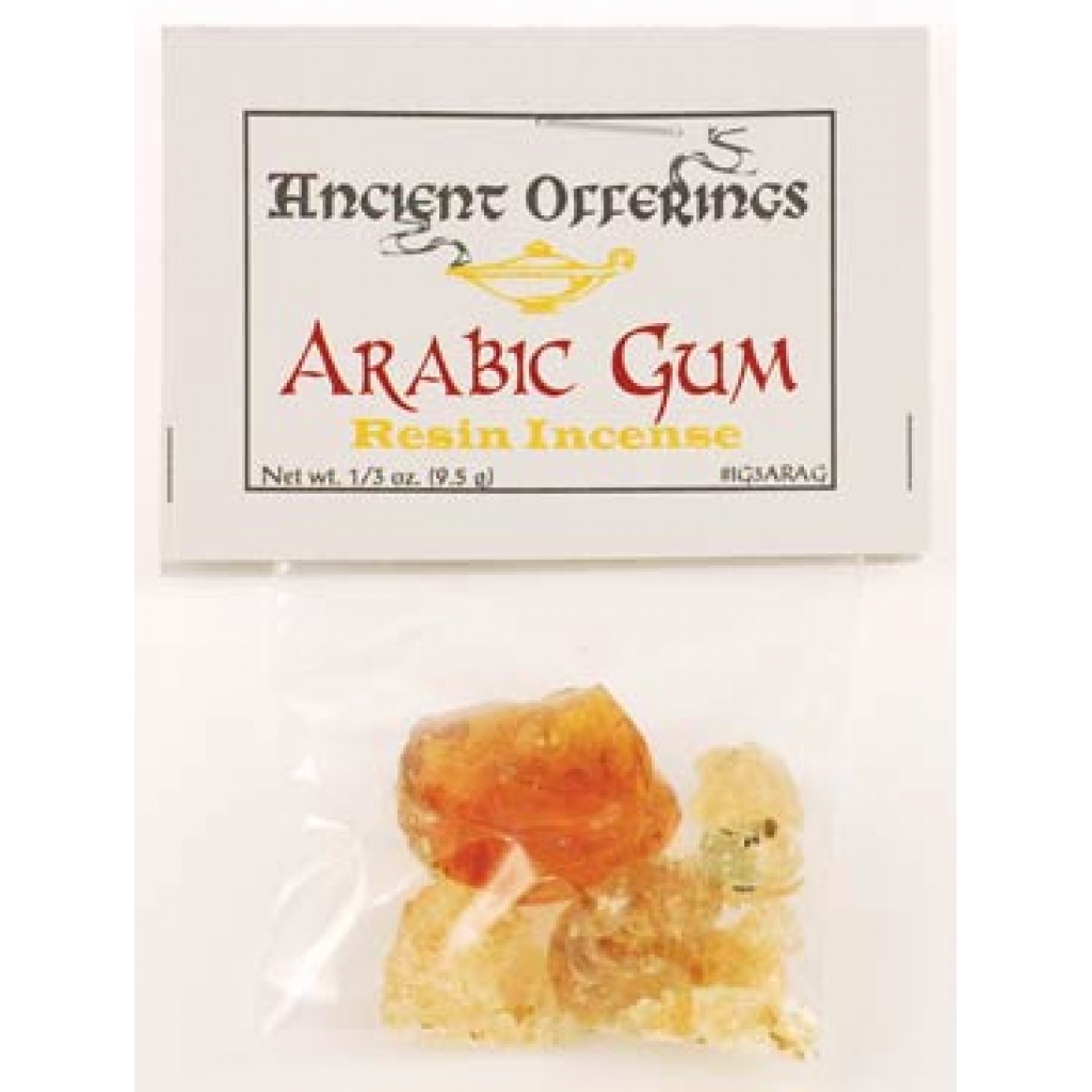 Arabic Gum Resin (1/3oz) for Crafting & Healing