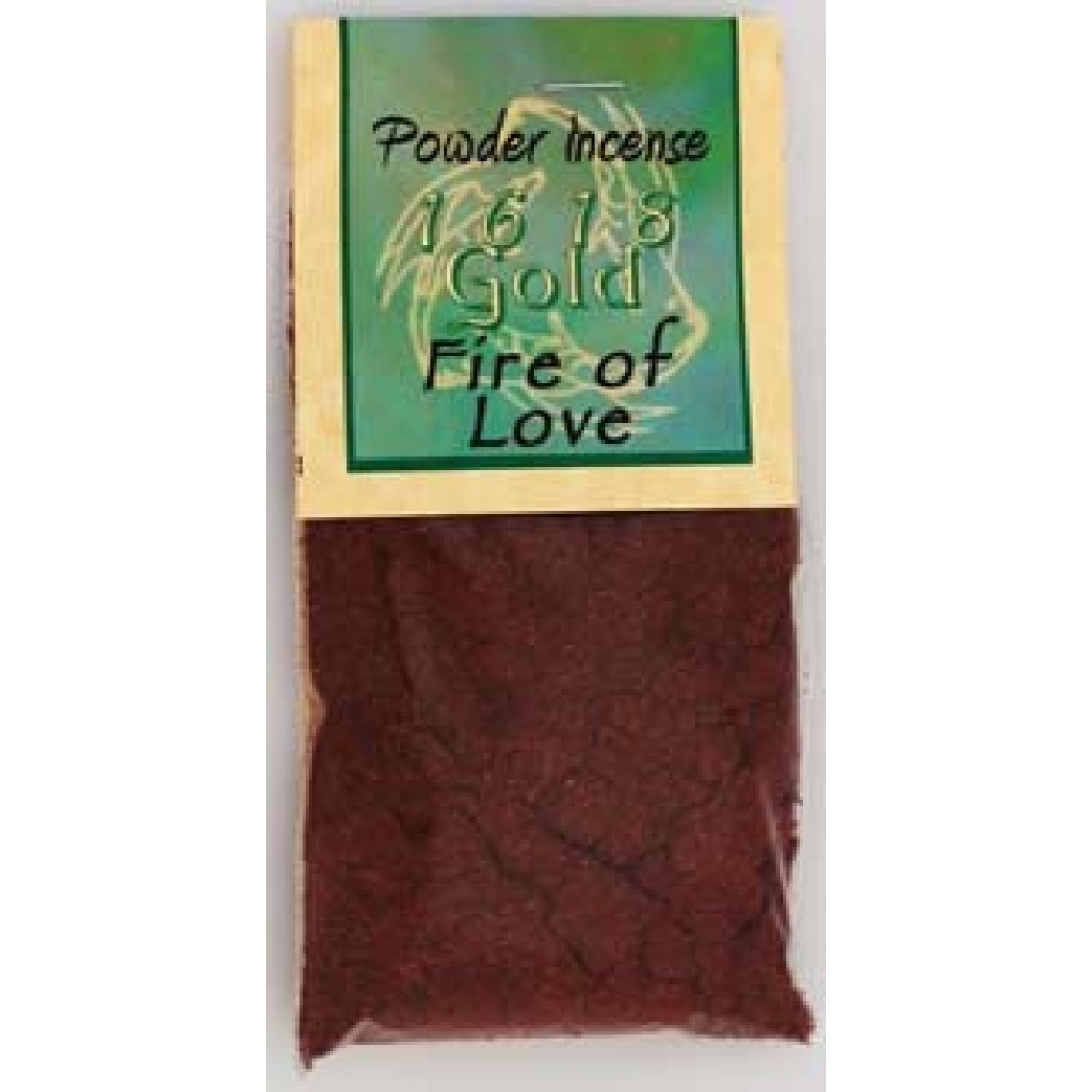 1oz Fire of Love Powder Incense - Ignite Passion