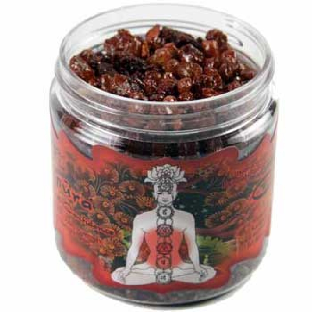 2.4oz Jar Manipura Resin Incense for Solar Plexus Energy