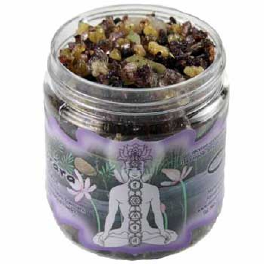 2.4oz Jar Sahasrara Resin Incense - Chakra Balancing