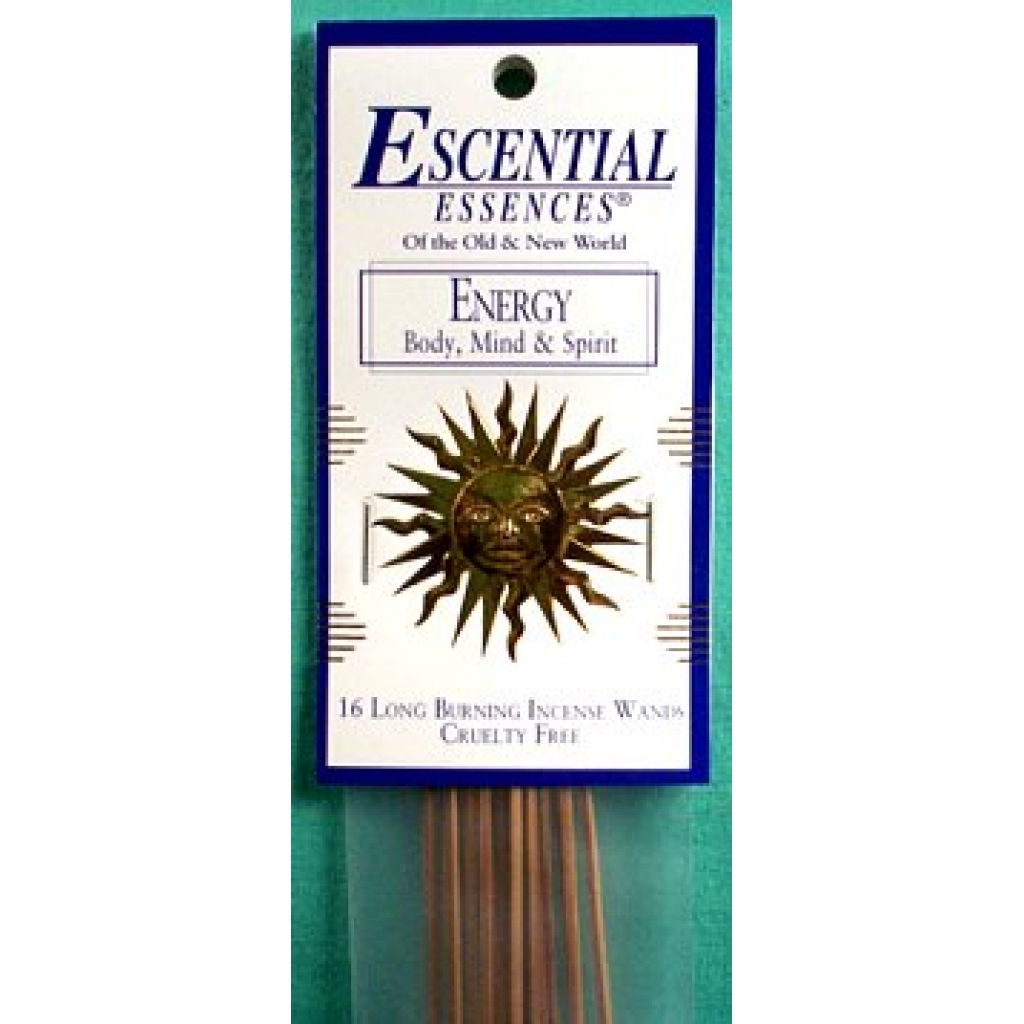 Energy Essential Essence Incense Sticks - 16 Pack