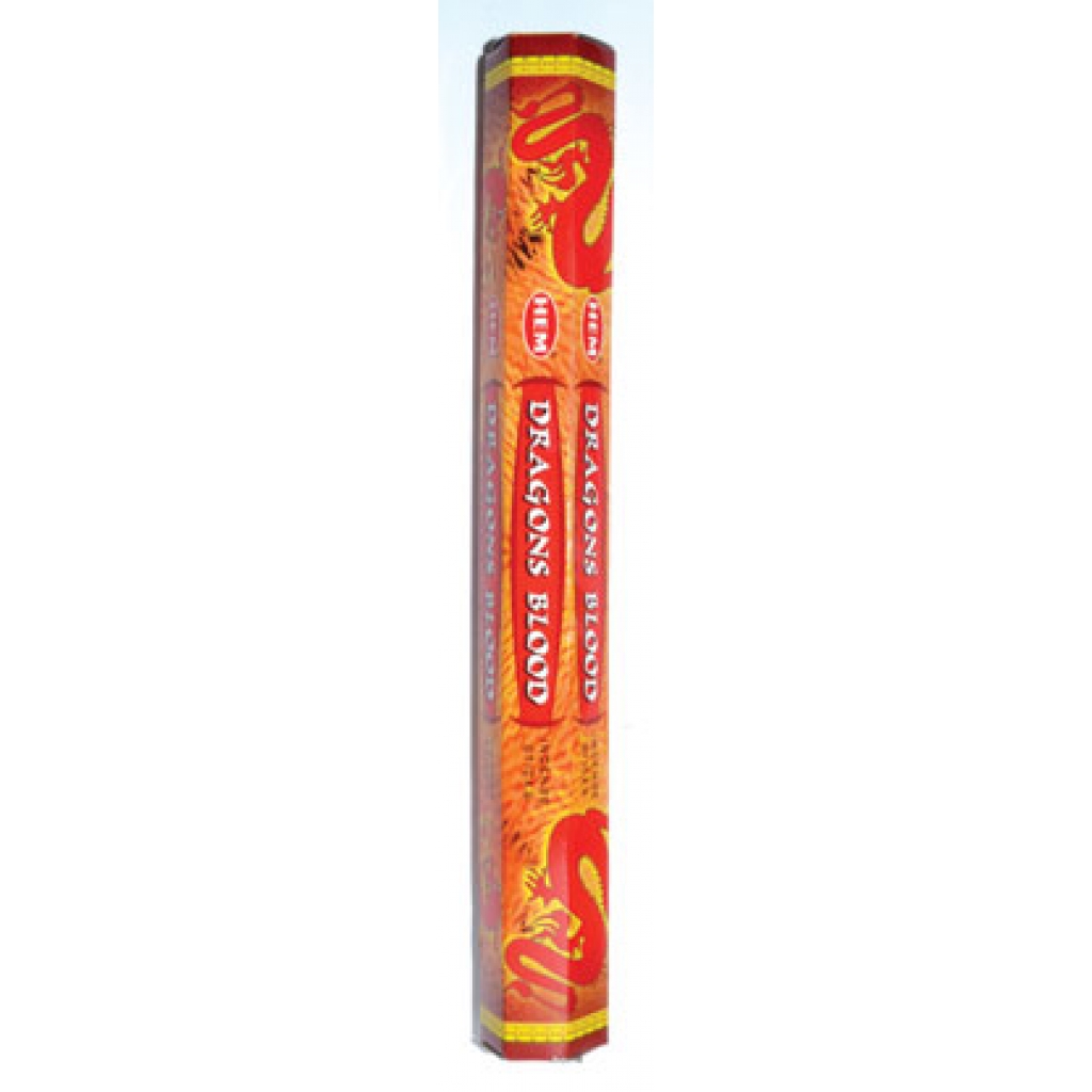 20-Pack Dragon's Blood HEM Incense Sticks for Rituals