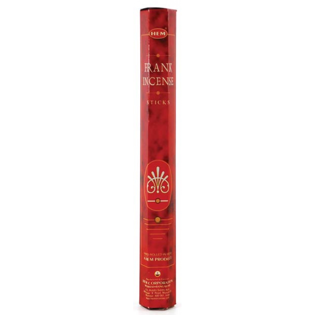 Frankincense HEM Stick Incense - 20 Pack for a Sacred Atmosphere