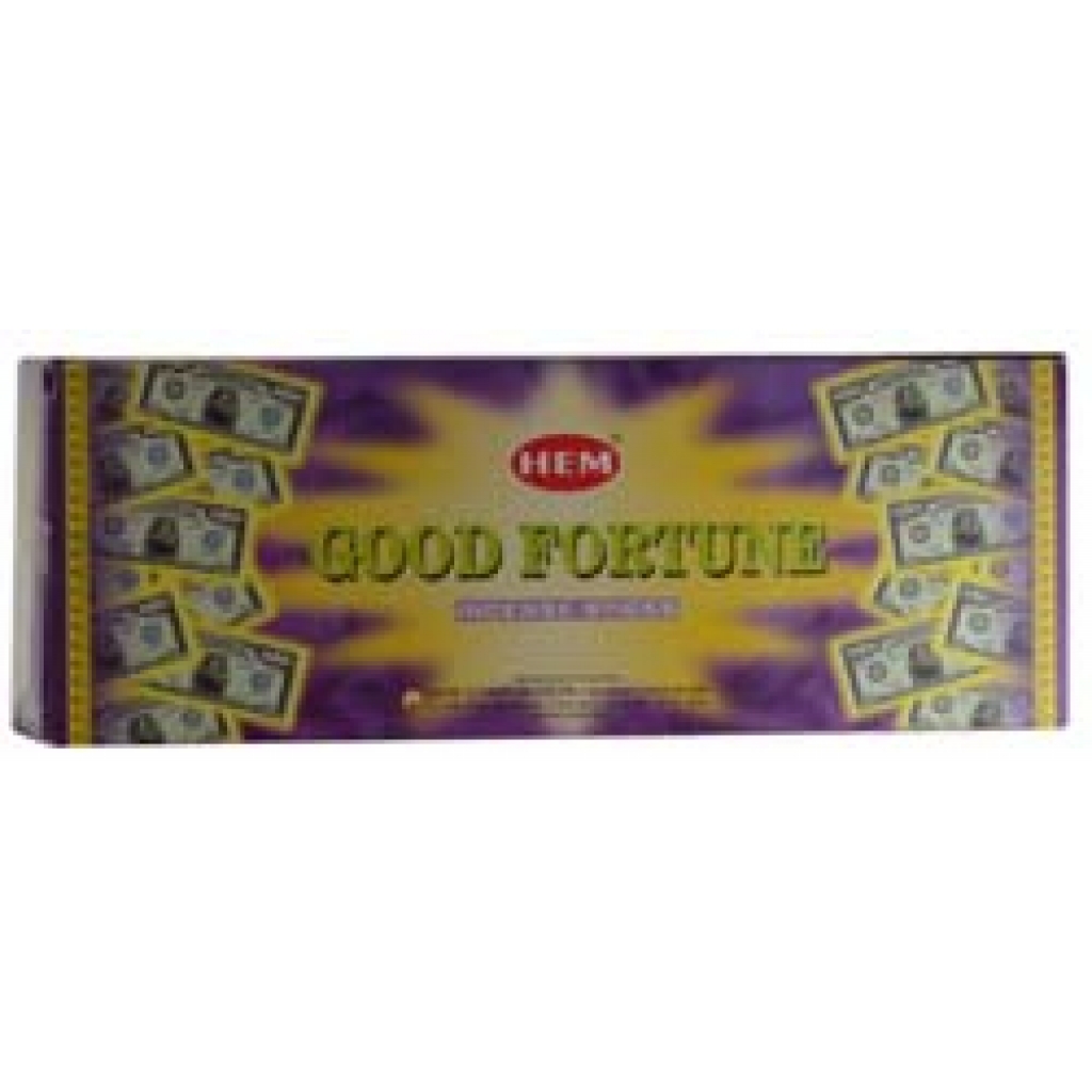 Good Fortune HEM Incense Sticks - 20 Pack