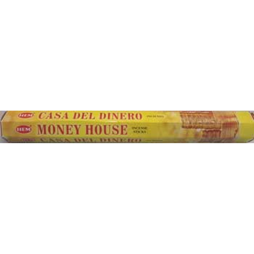 20 Pack Money House HEM Incense Sticks for Prosperity