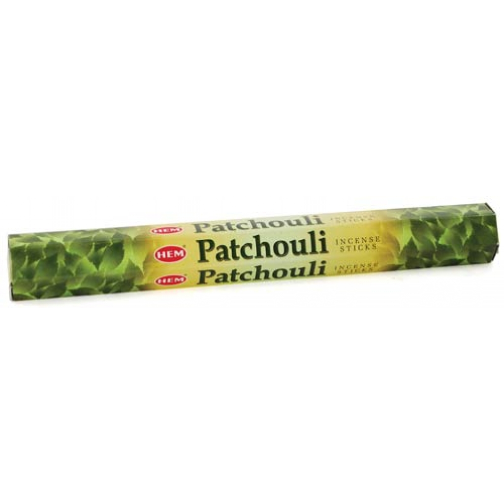 Patchouli HEM Stick (20 Pack) - Rich Aroma for Meditation