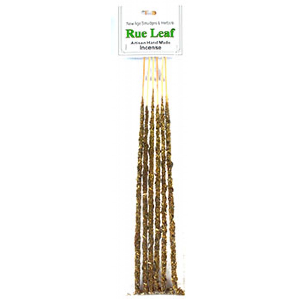 Handmade Rue Leaf Incense Sticks - 6 Pack