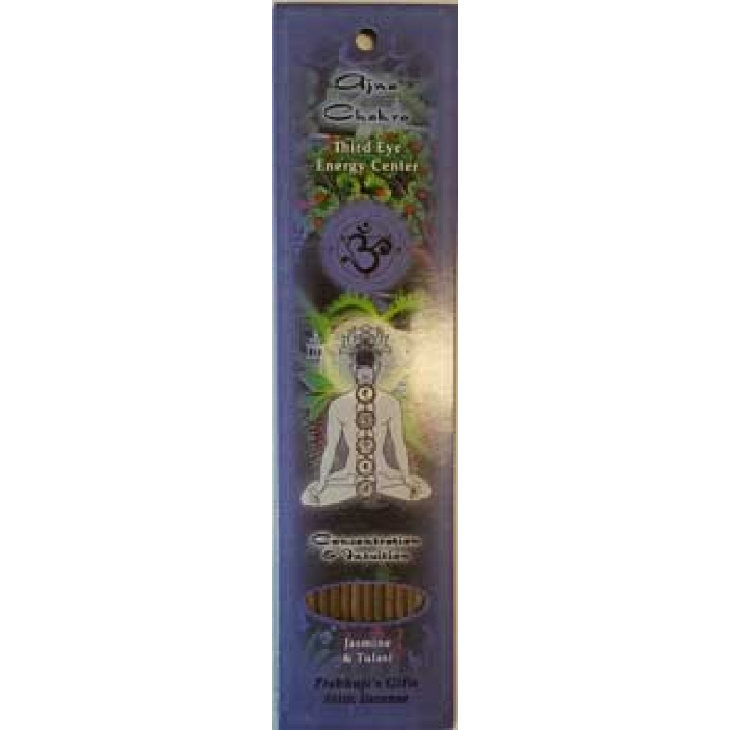 Ajna Chakra Incense Stick 10 Pack - Open Your Third Eye