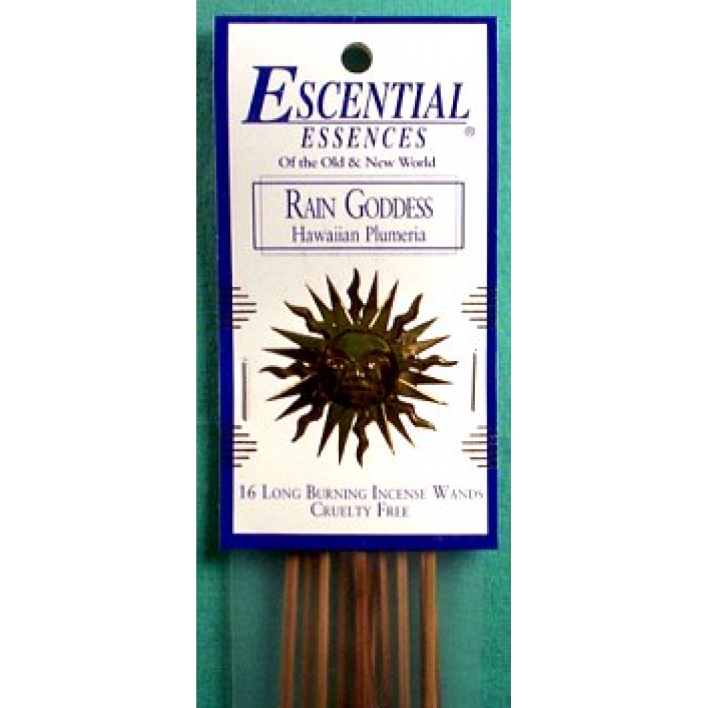 Rain Goddess Essential Essences Incense Sticks - 16 Pack