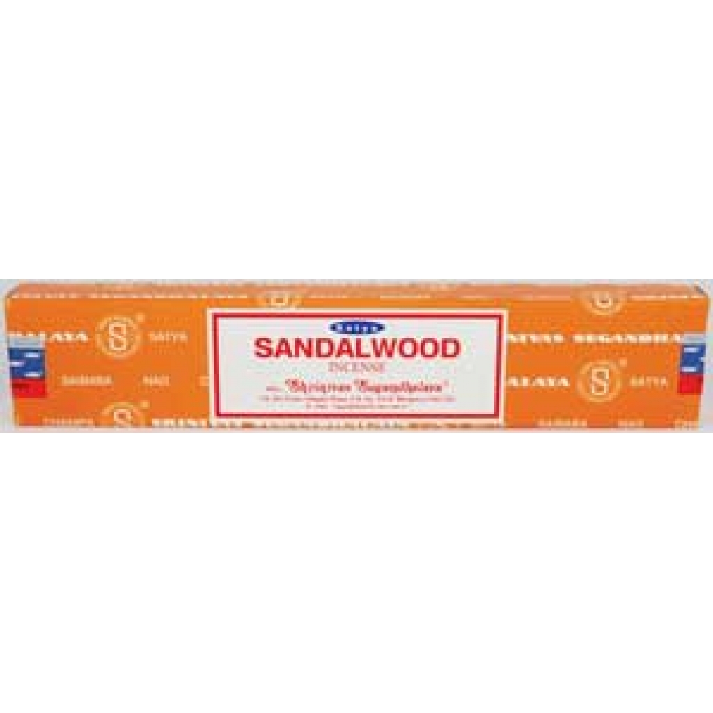 Satya Sandalwood Incense Sticks - 15g