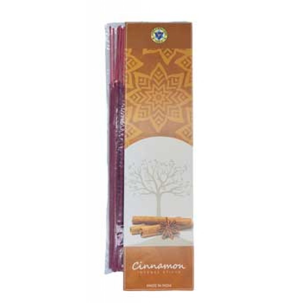 20 Pack Pure Vibrations Cinnamon Incense Sticks