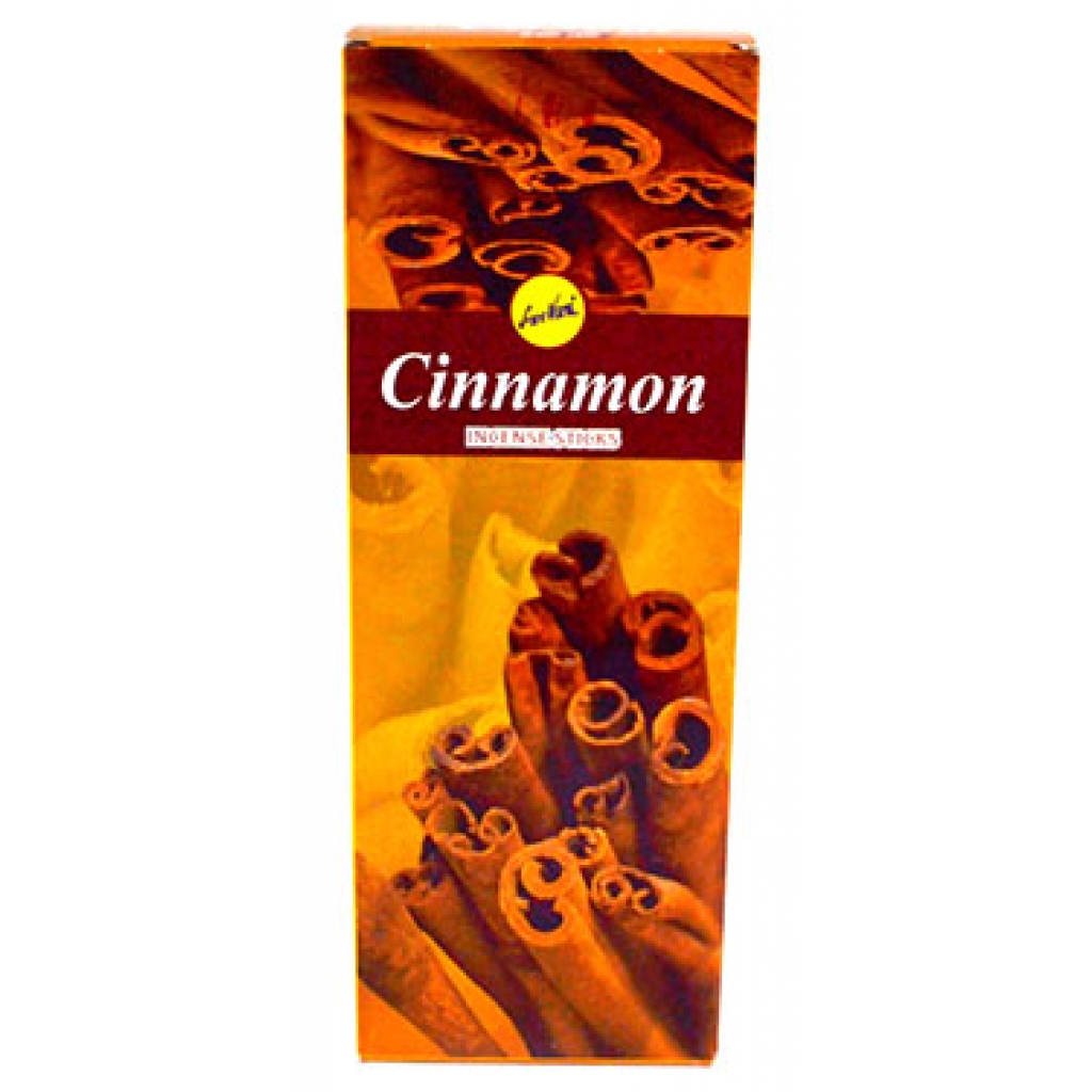 Box of 6 Hand-Rolled Cinnamon Stick Incense