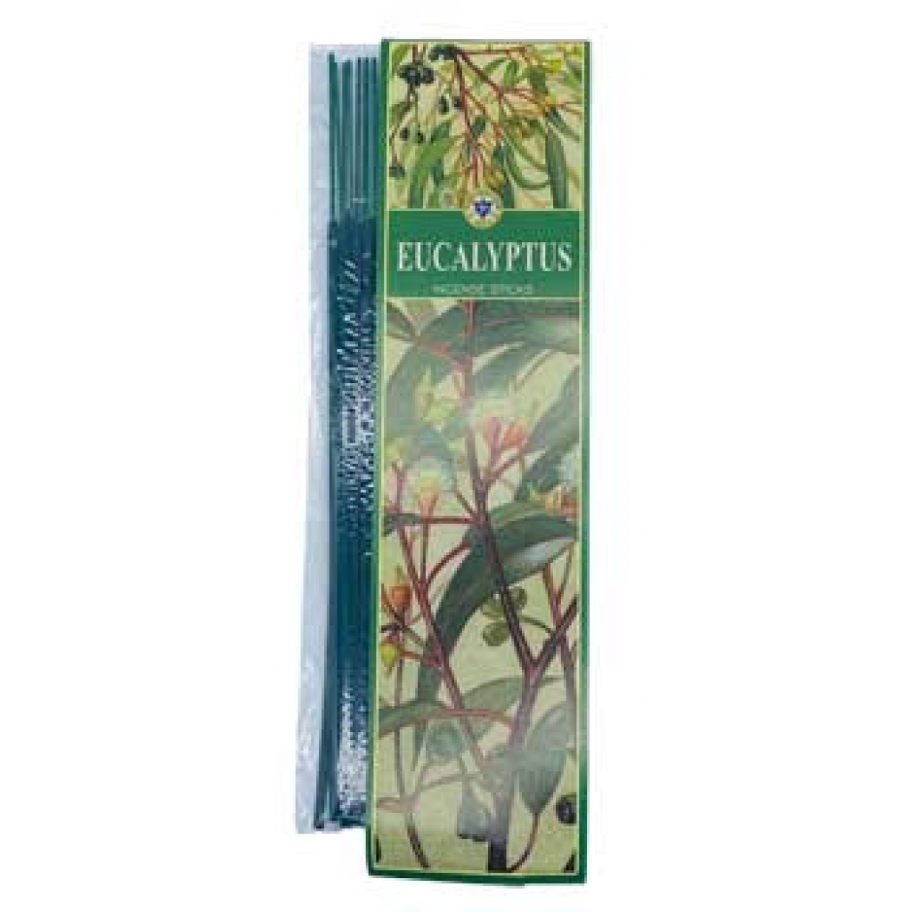 20 Eucalyptus Incense Sticks - Pure Vibrations