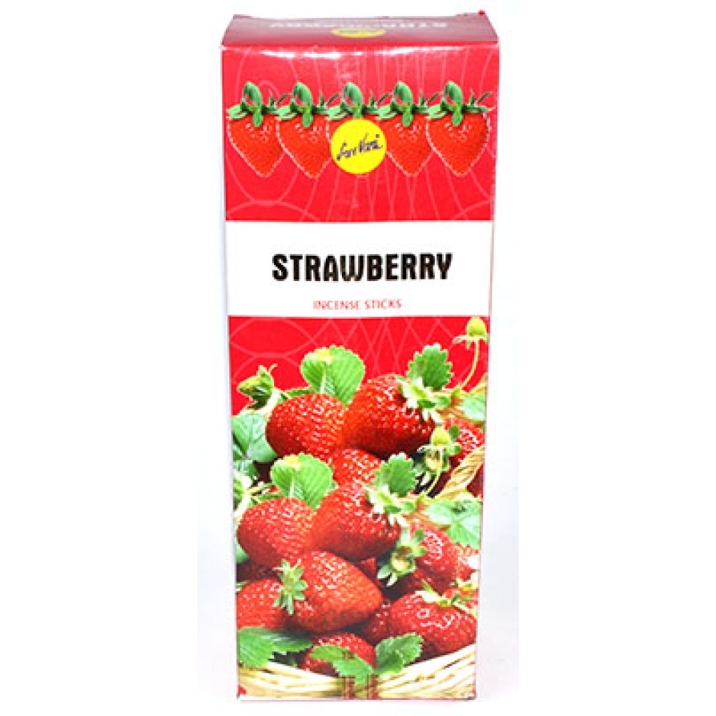 Strawberry Sree Vani Stick - Box of 6