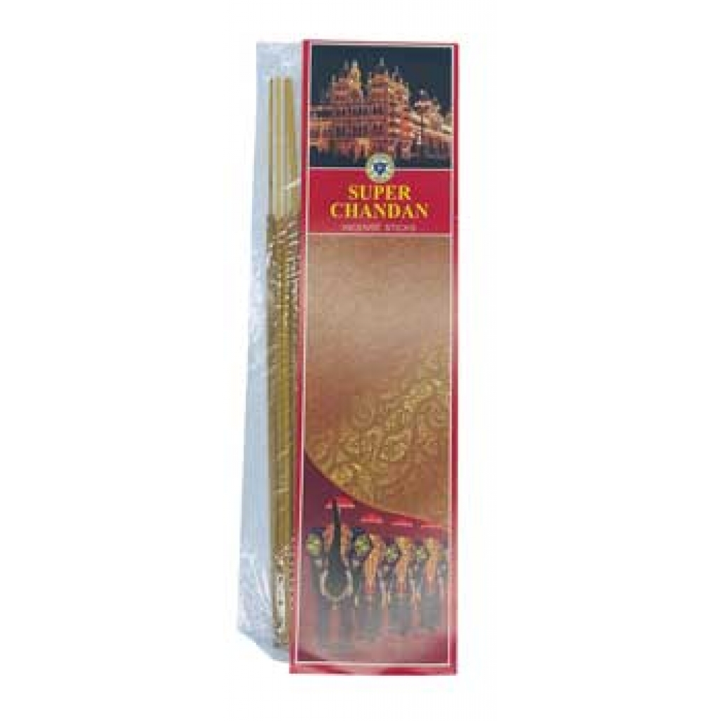 20 Super Chandan Incense Sticks: Elevated Fragrance from India