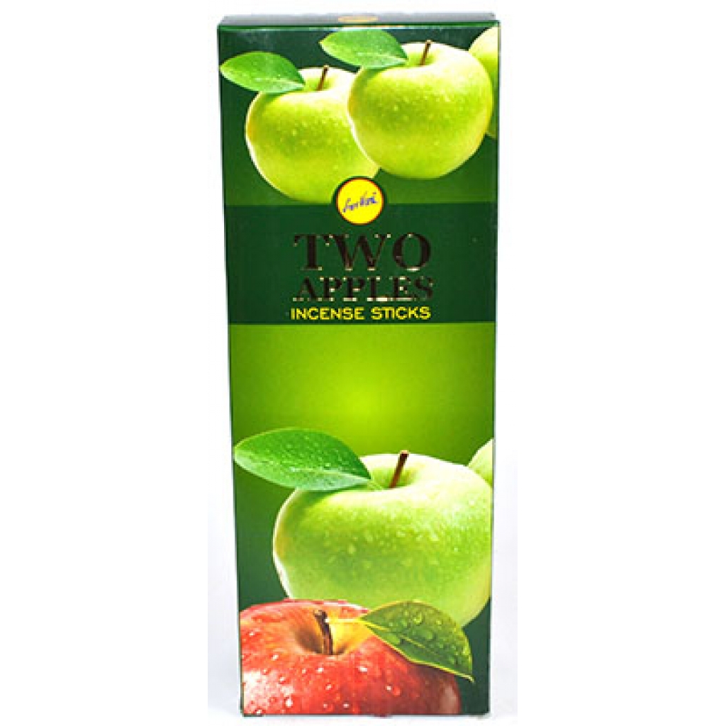 Set of 6 Two Apples Incense Sticks