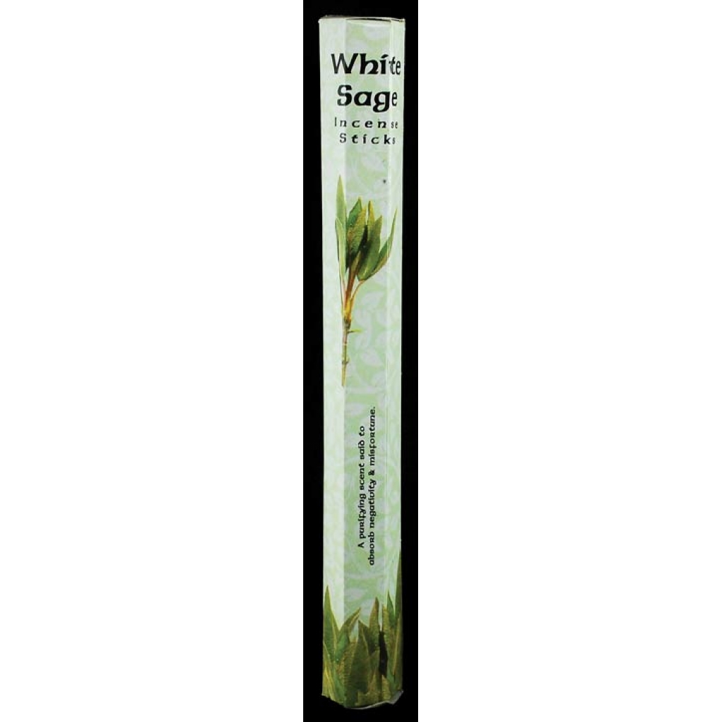 White Sage Stick Incense - 20 Pack