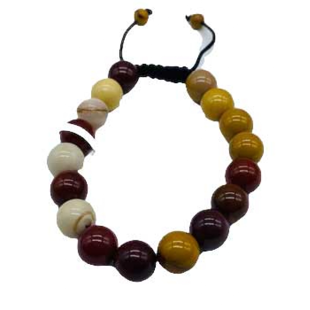 10mm Mookaite Bracelet: Grounding Energy for Decision Making