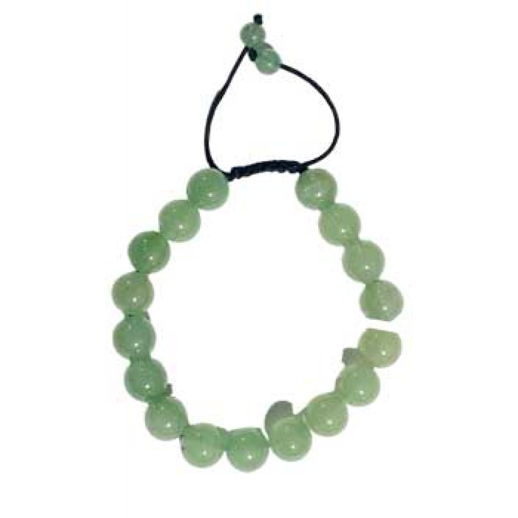 10mm Green Aventurine Bracelet - Adjustable