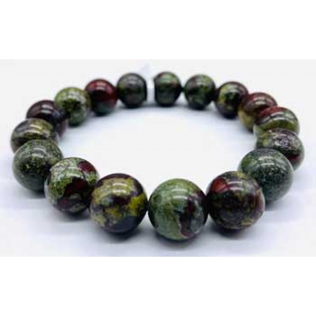 12mm Dragon Blood Bracelet for Healing and Power