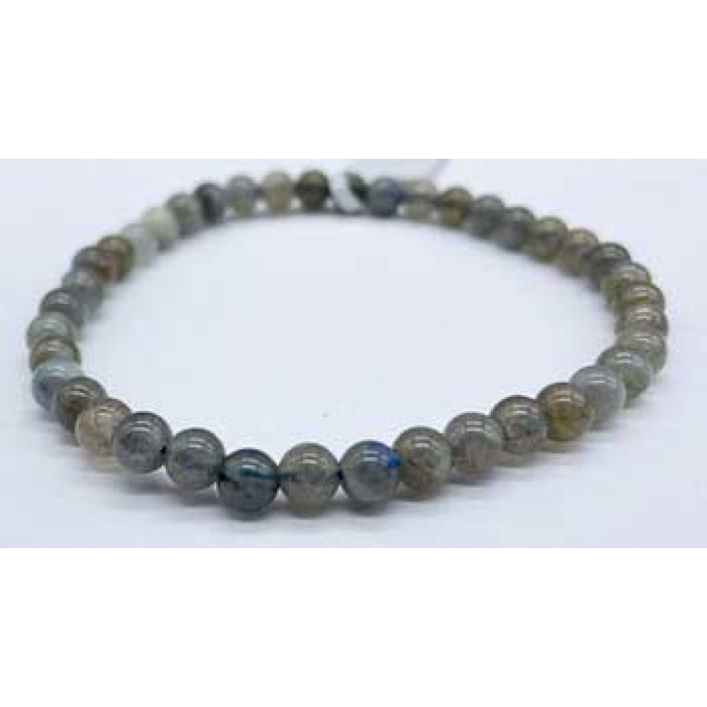 4mm Labradorite Blue Bracelet