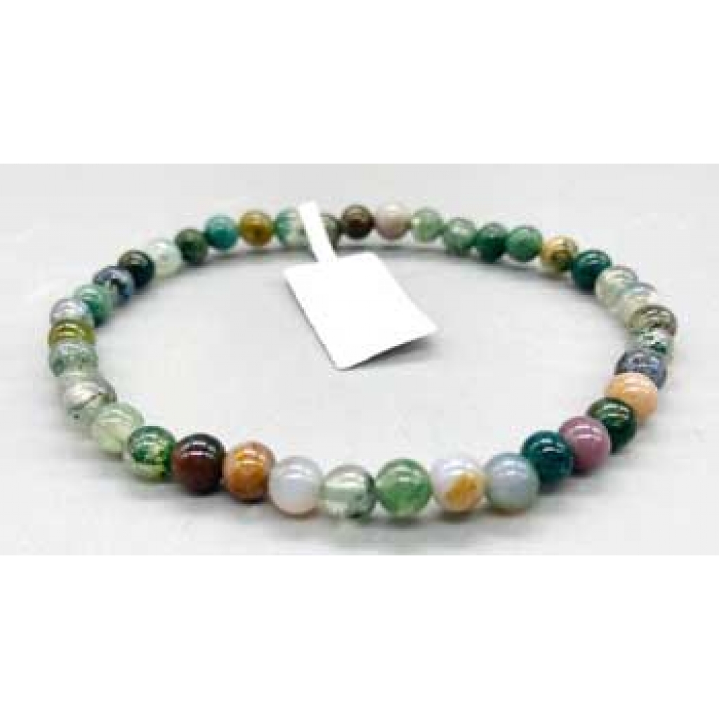 4mm Fancy Jasper Bracelet - Balance and Strength