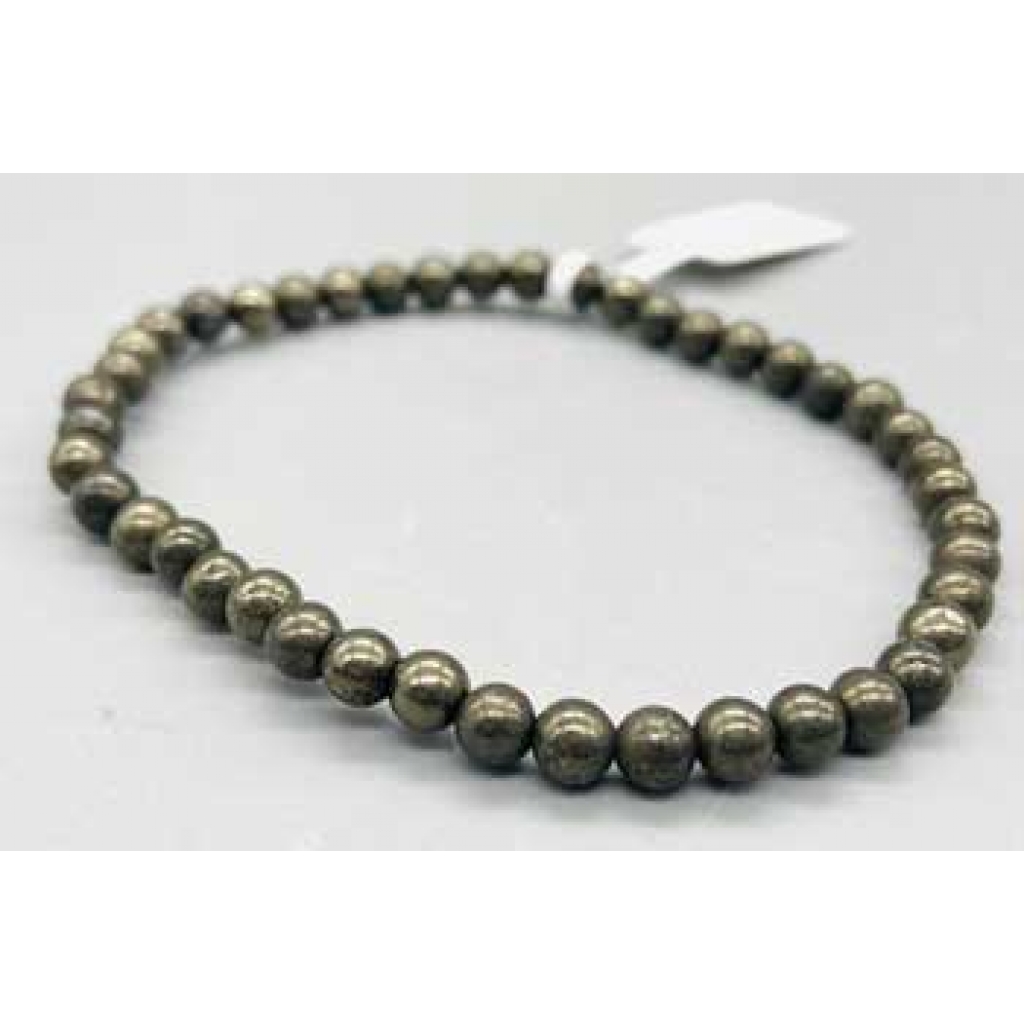 4mm Pyrite Protection Bracelet