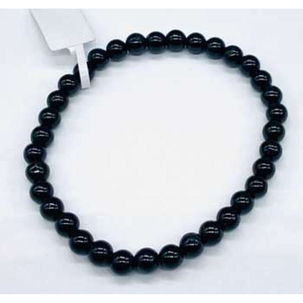 5mm Black Tourmaline Bracelet