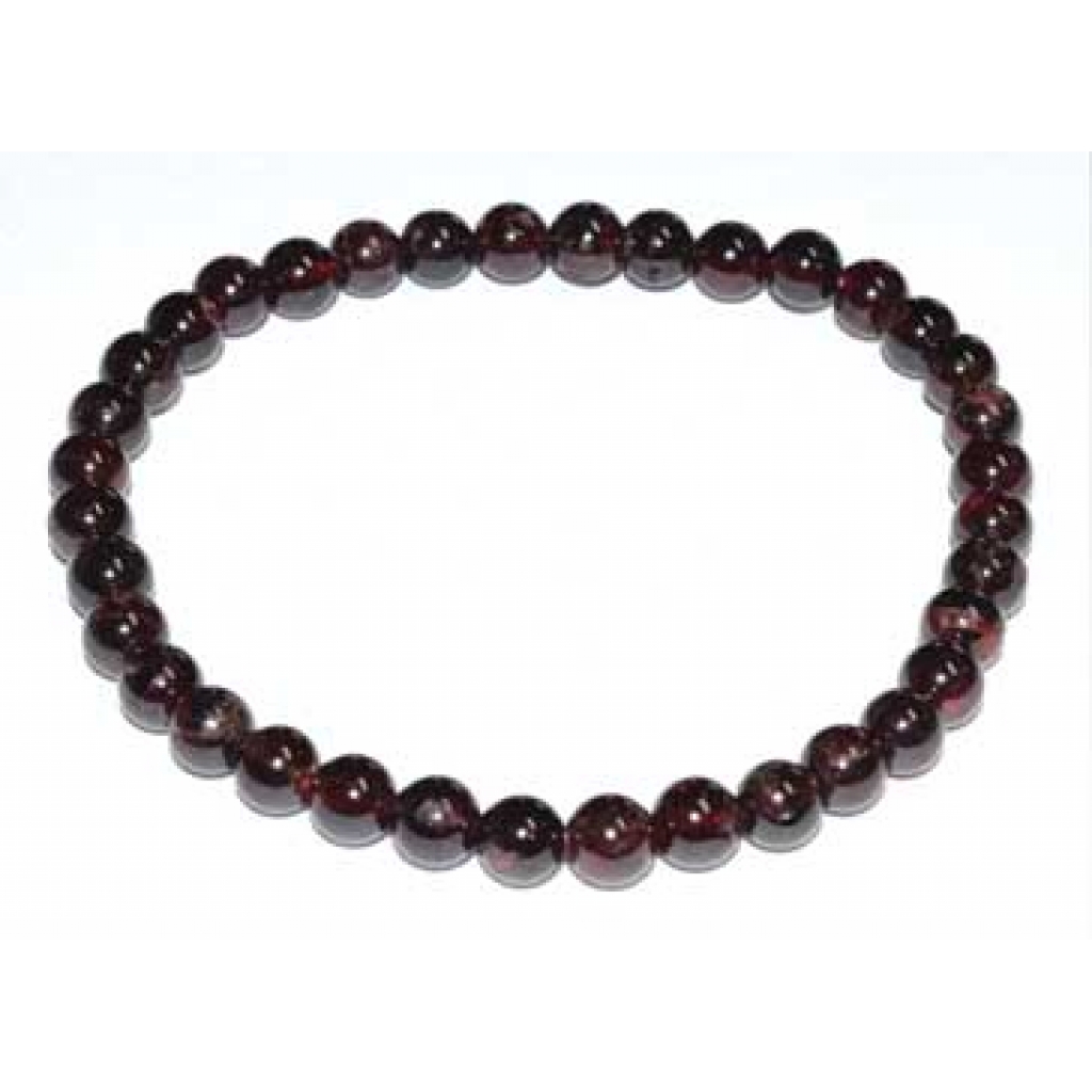 5-6mm Garnet Bracelet for Vitality