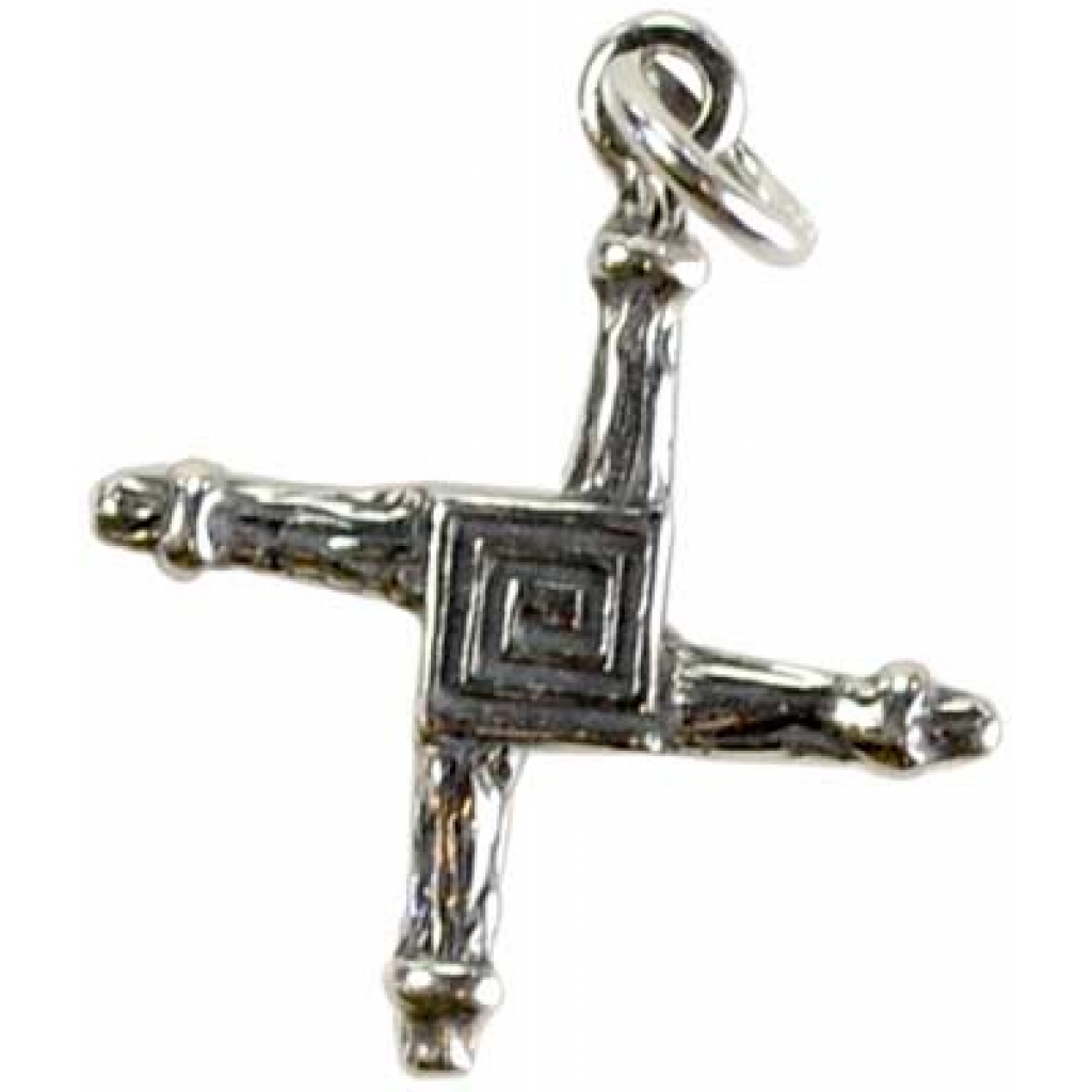 Sterling Silver Bridget's Cross Pendant