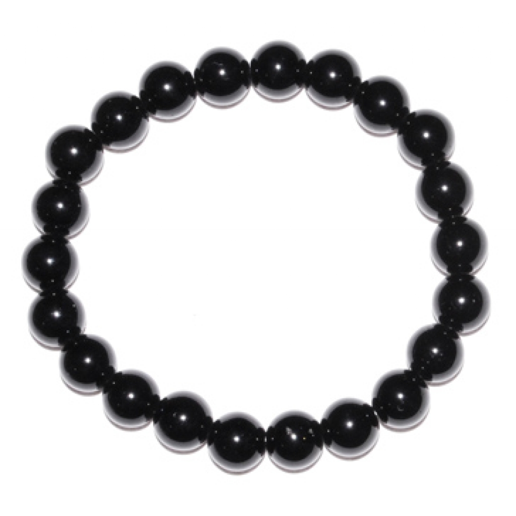 8mm Black Obsidian Bracelet