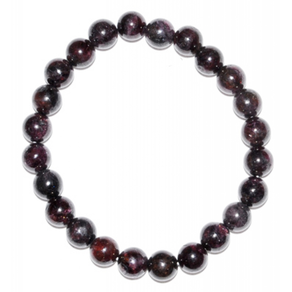 6-8mm Garnet Bracelet