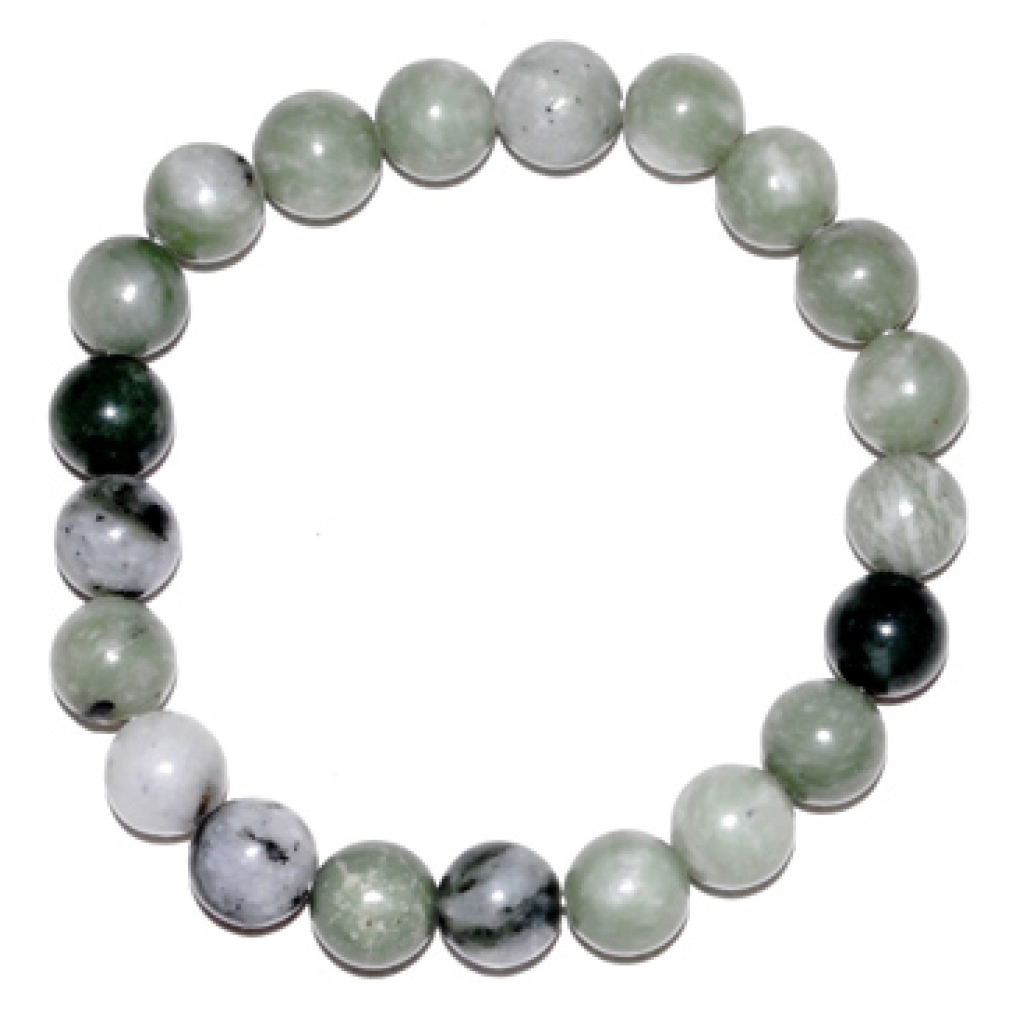 Green Jade 8mm Bracelet