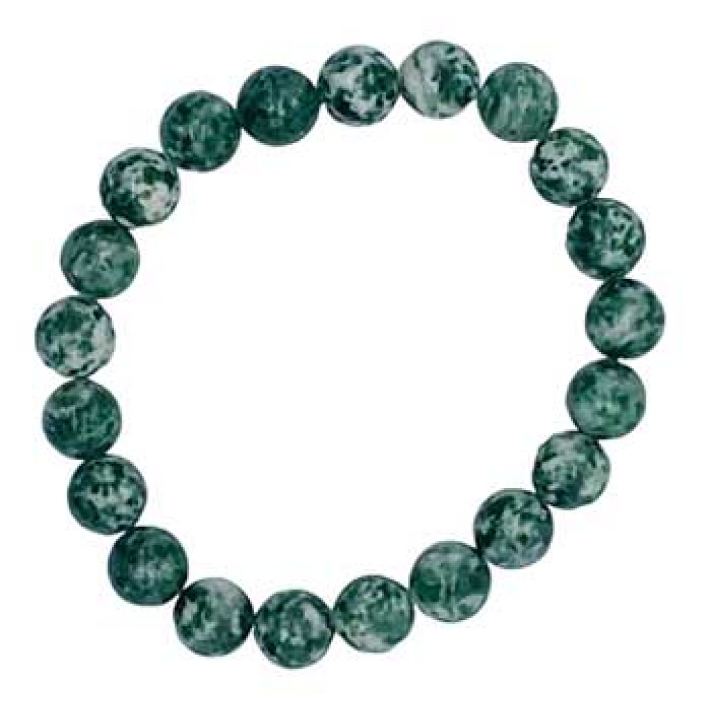 8mm Snake Dragon Jade Bracelet for Clearing Negativity