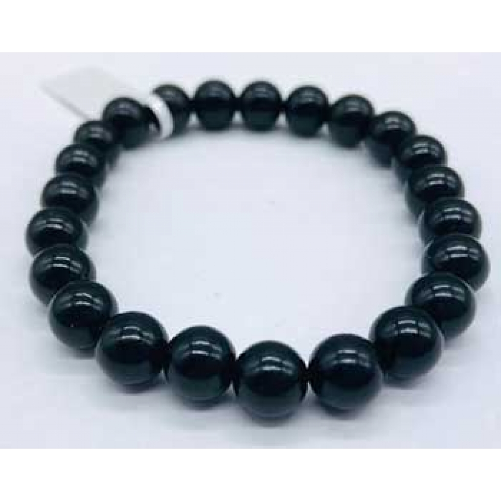 8mm Jet Protective Bracelet