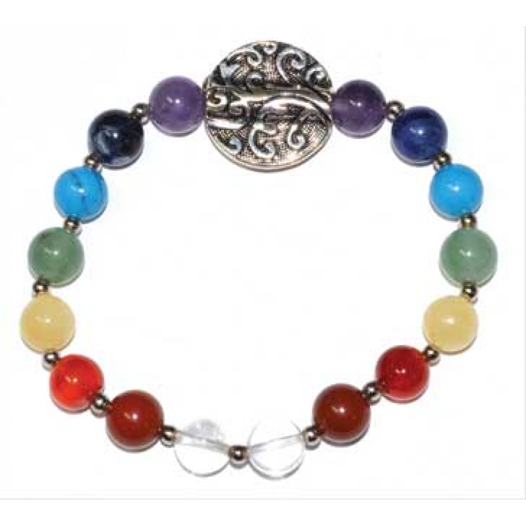 8mm 7 Chakra Tree Bracelet - Harmonize Your Energy