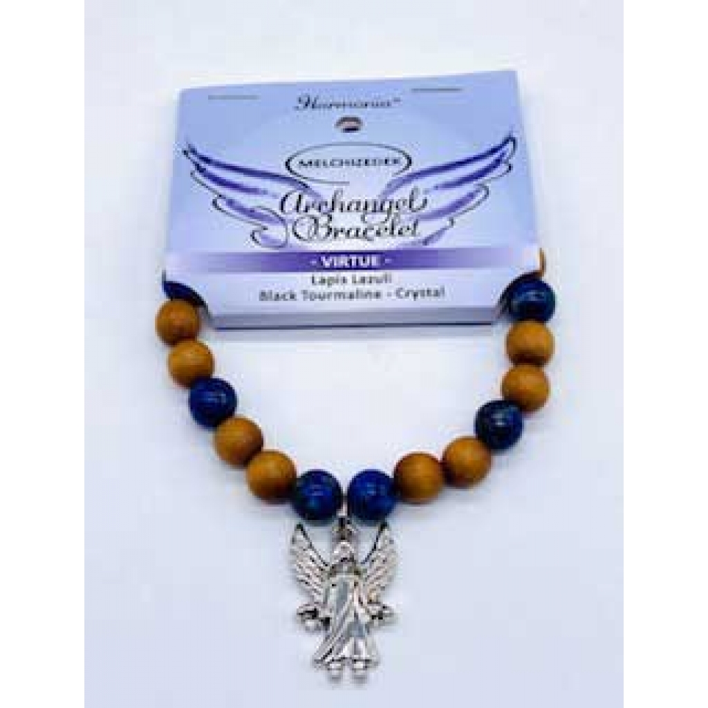 8mm Archangel Melchizedek Virtue Bracelet - Embrace Spiritual Integrity