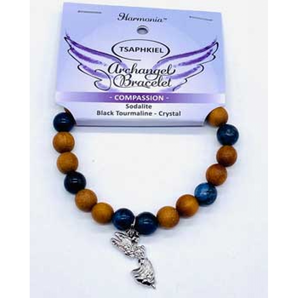 8mm Archangel Tsaphkiel Compassion Bracelet - Divine Support