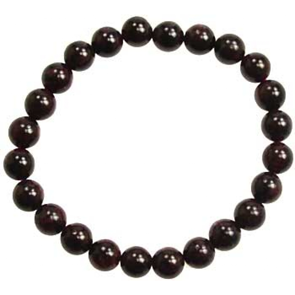 8mm Garnet Power Stone Bracelet