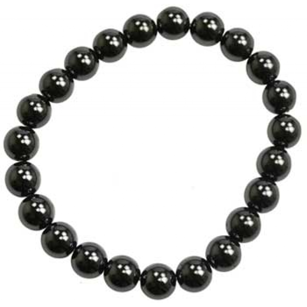 8mm Hematite (Man-Made) Bracelet