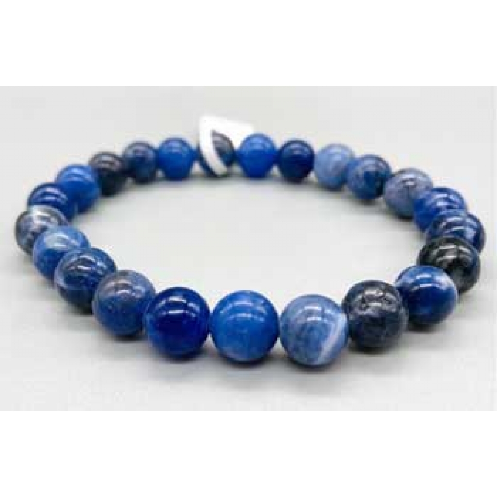 8mm Sodalite Bracelet for Healing