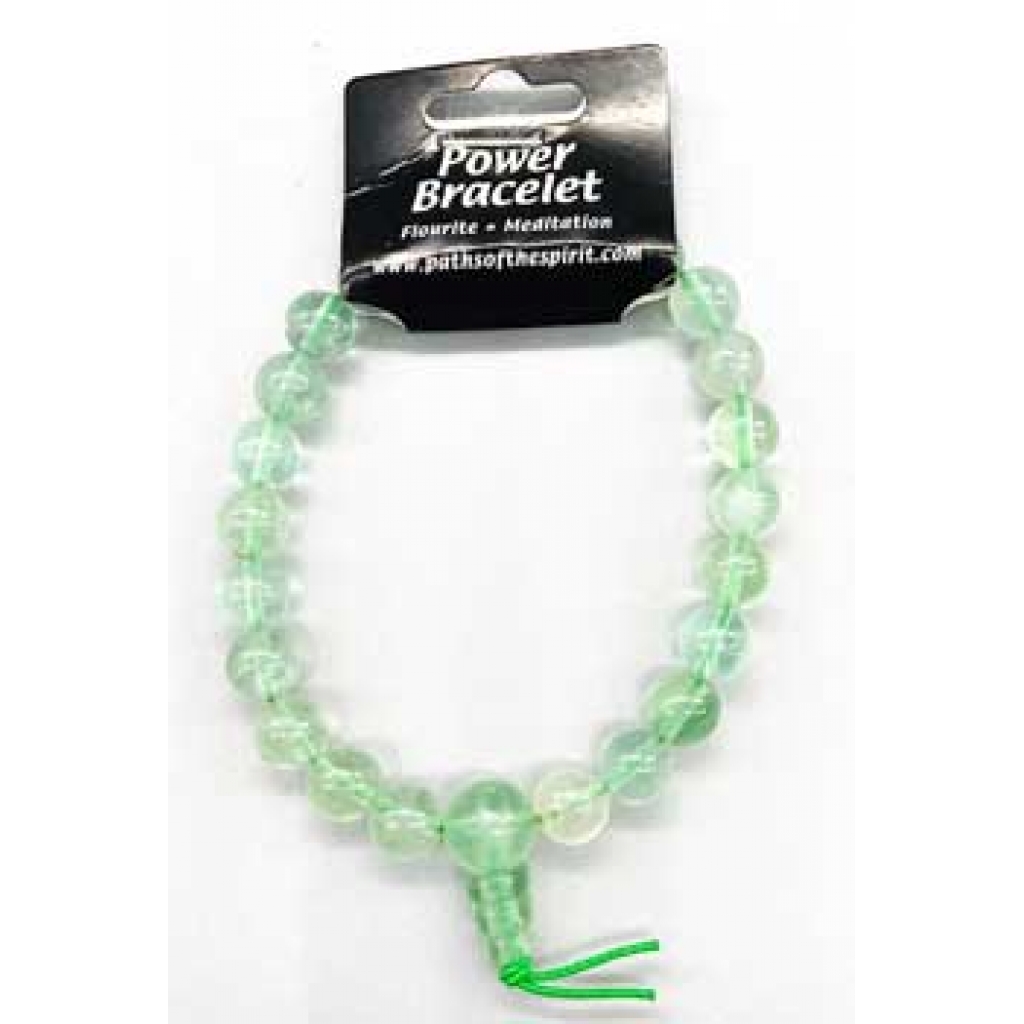 Green Fluorite Power Bracelet - 8mm