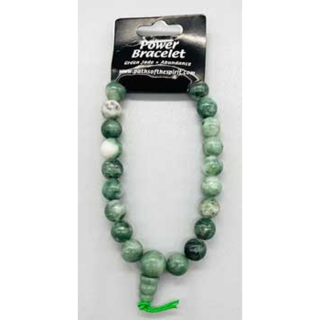 Green Jade Power Bracelet: Energy of Peace and Harmony