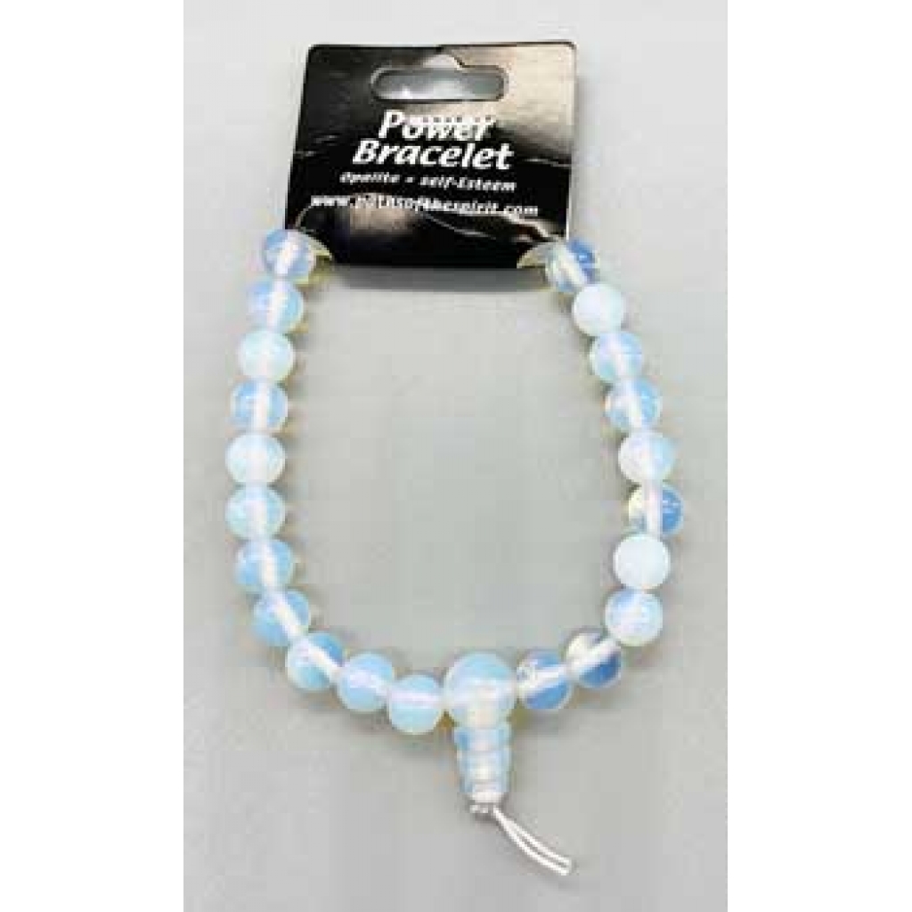 Opalite Beaded Power Bracelet for Healing