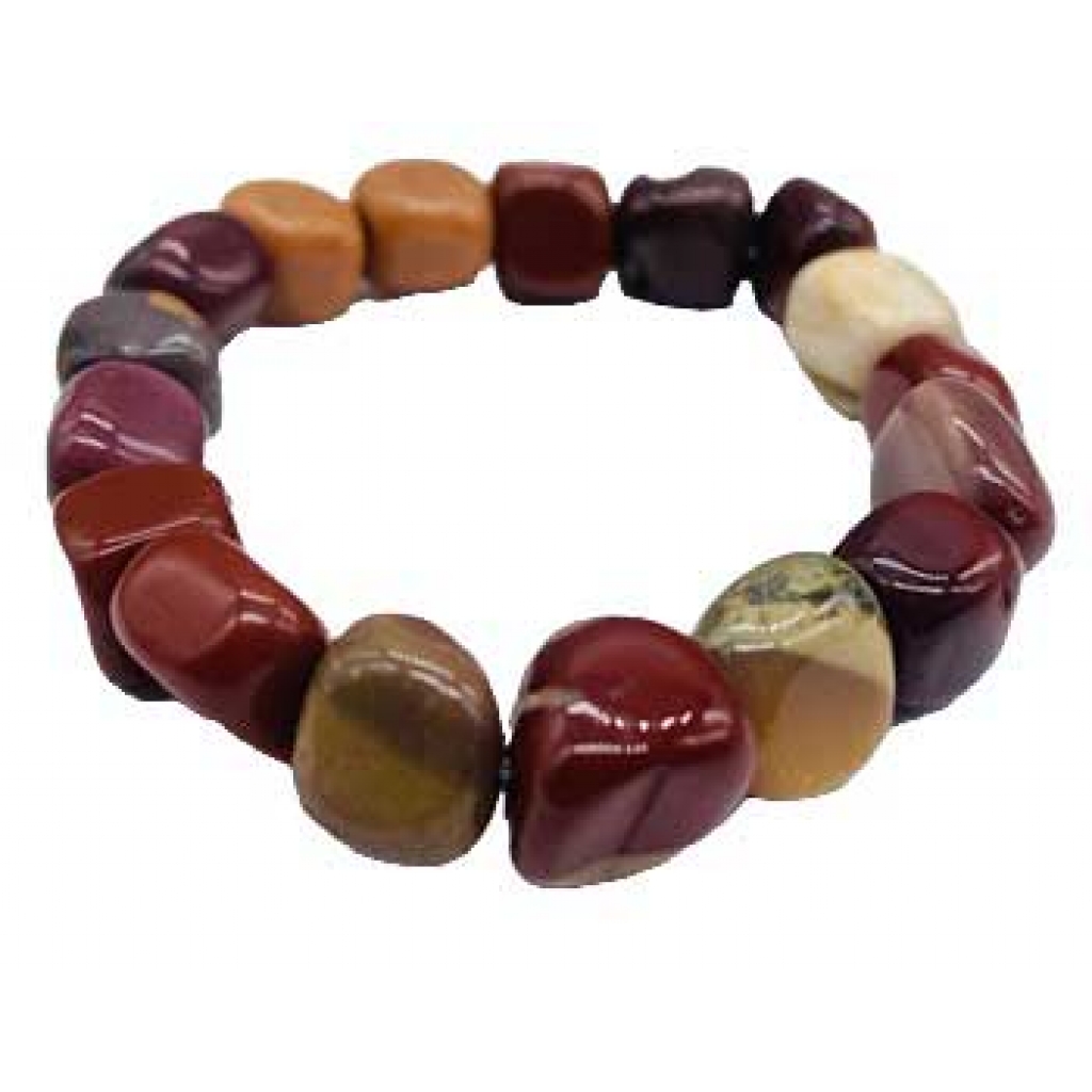 Mookaite Gemstone Bracelet - Inner Strength