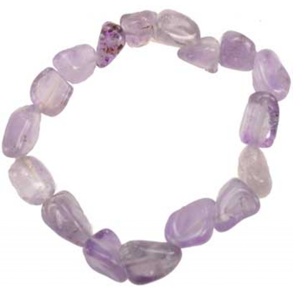 Amethyst Nugget Bracelet - Stone of Peace