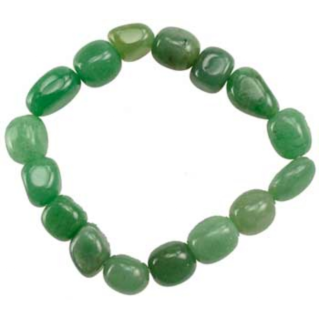 Green Aventurine Gemstone Bracelet - Elegant and Powerful